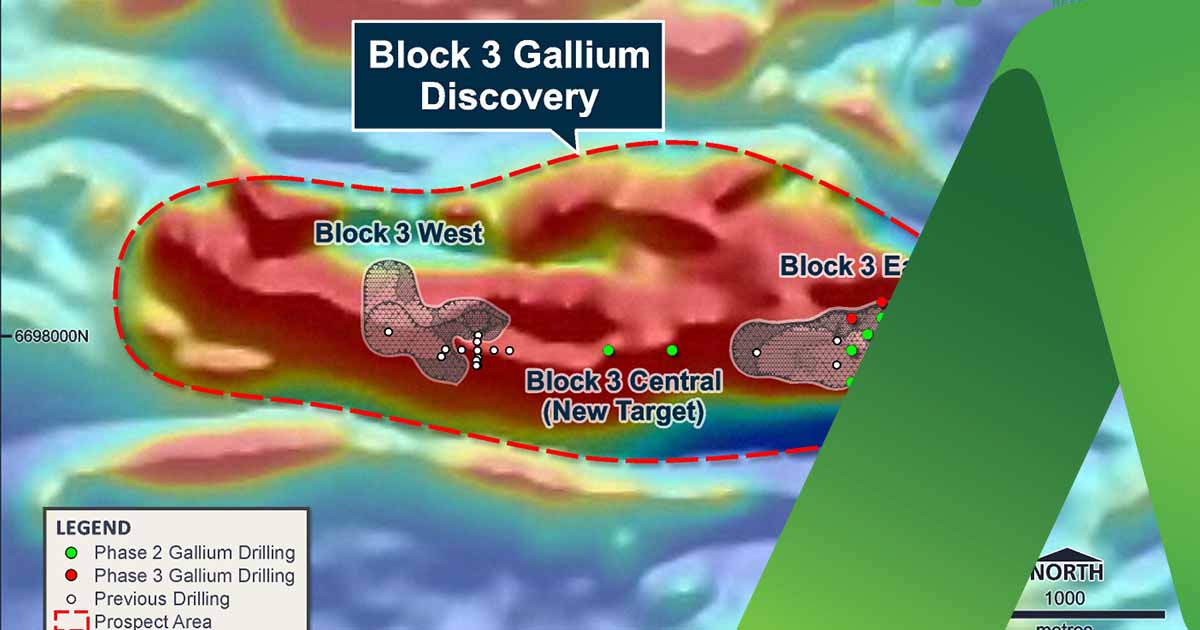 Drilling Begins at High-Grade Block 3 Gallium Project